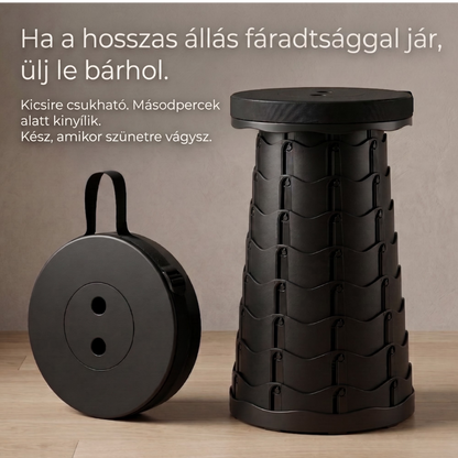 ZenithSeat™ Prémium Teleszkópos Szék – Bárhol, Bármikor