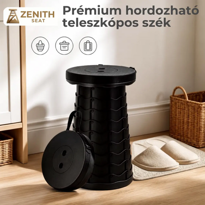 ZenithSeat™ Prémium Teleszkópos Szék – Bárhol, Bármikor!